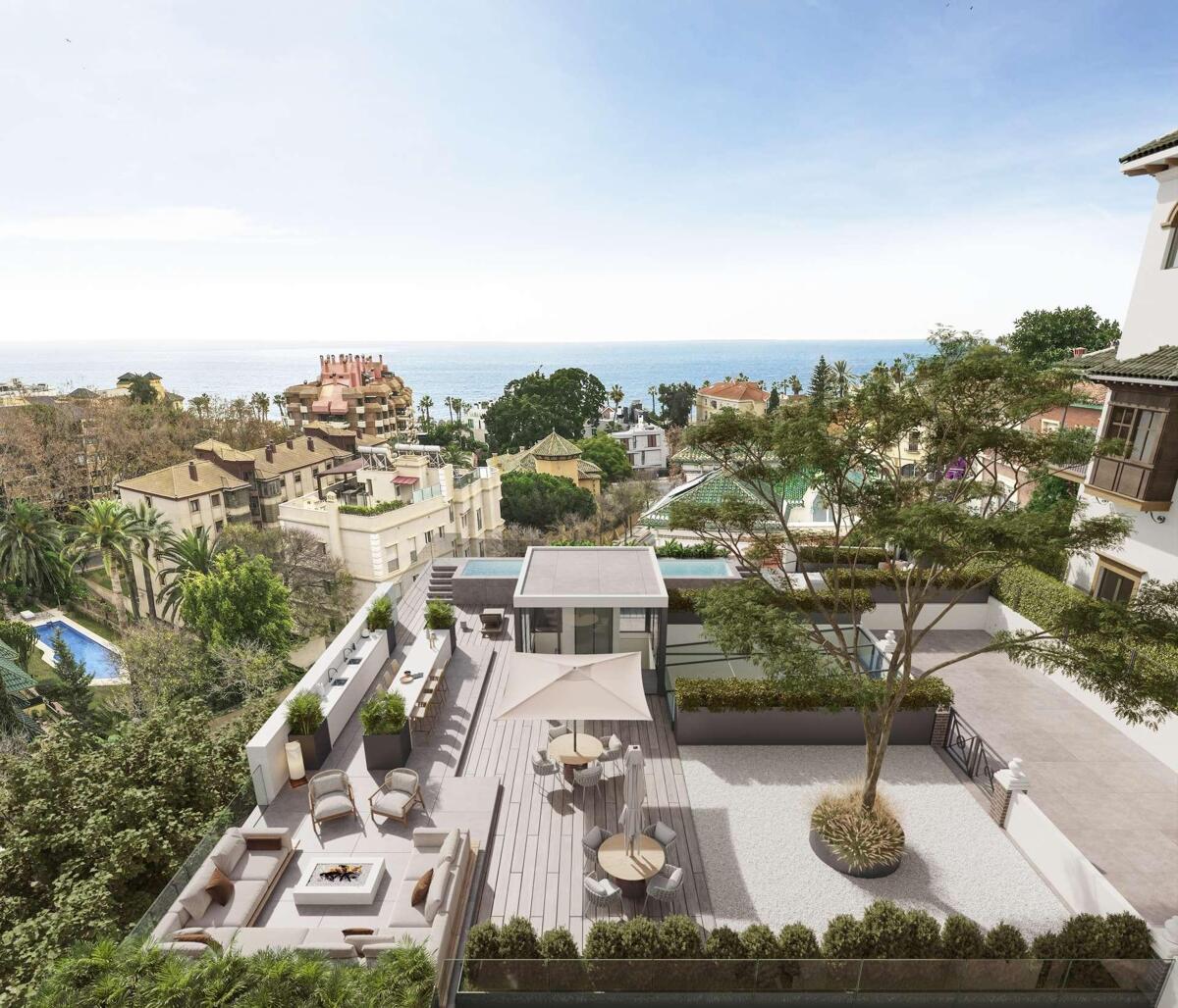 Penthouse in Malaga - view 1