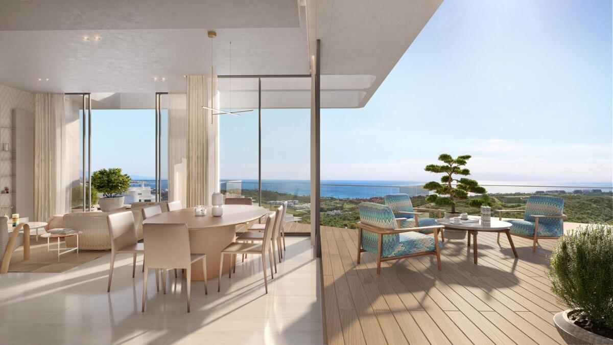 Penthouse in Casares - view 1
