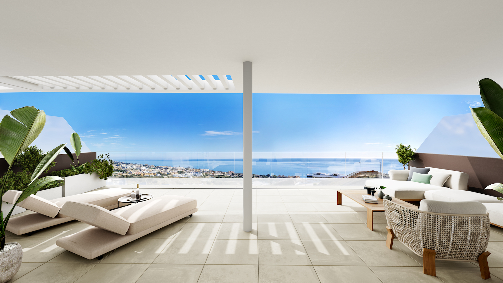 Penthouse in Malaga - view 1