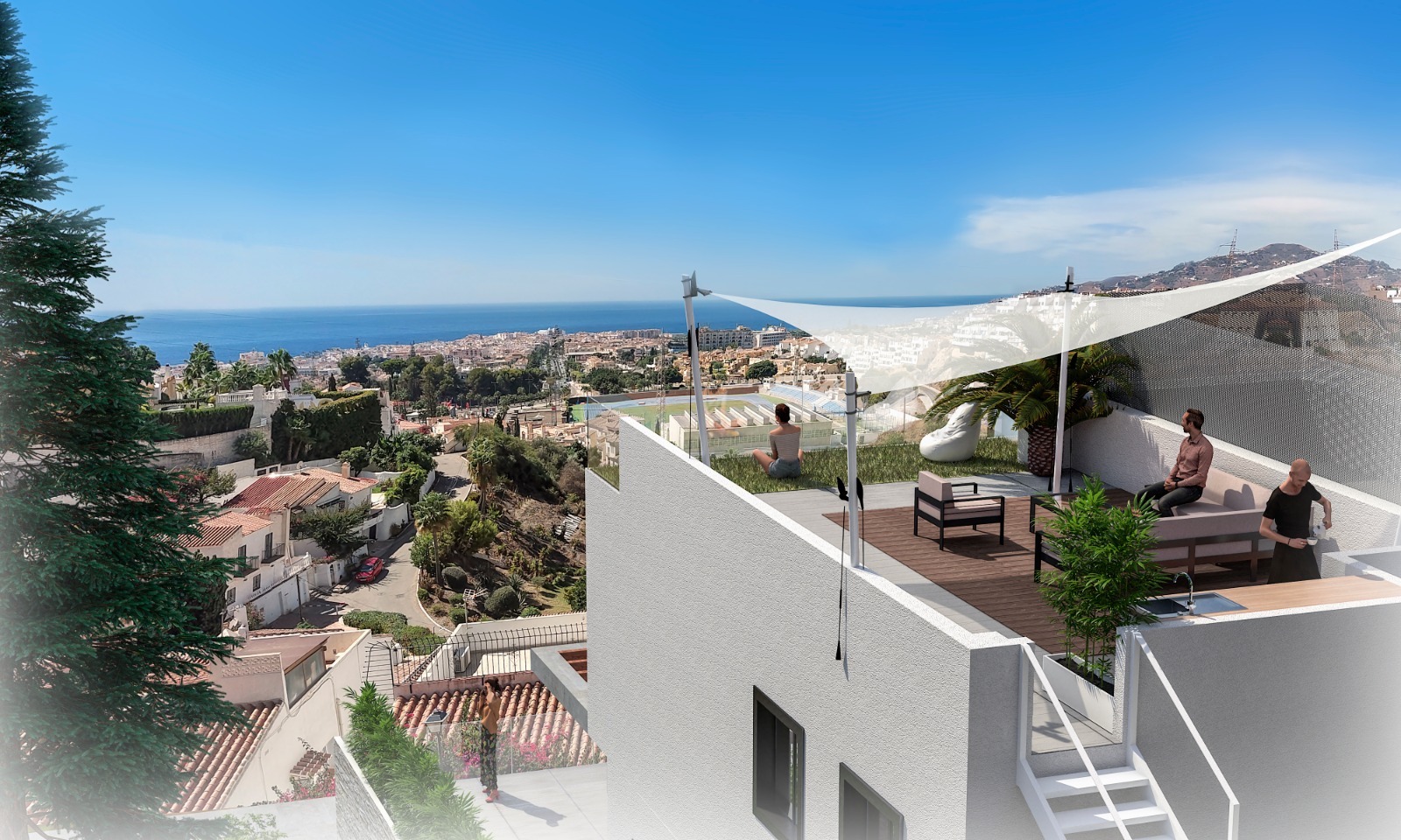 Apartment in Torre del Mar - view 1