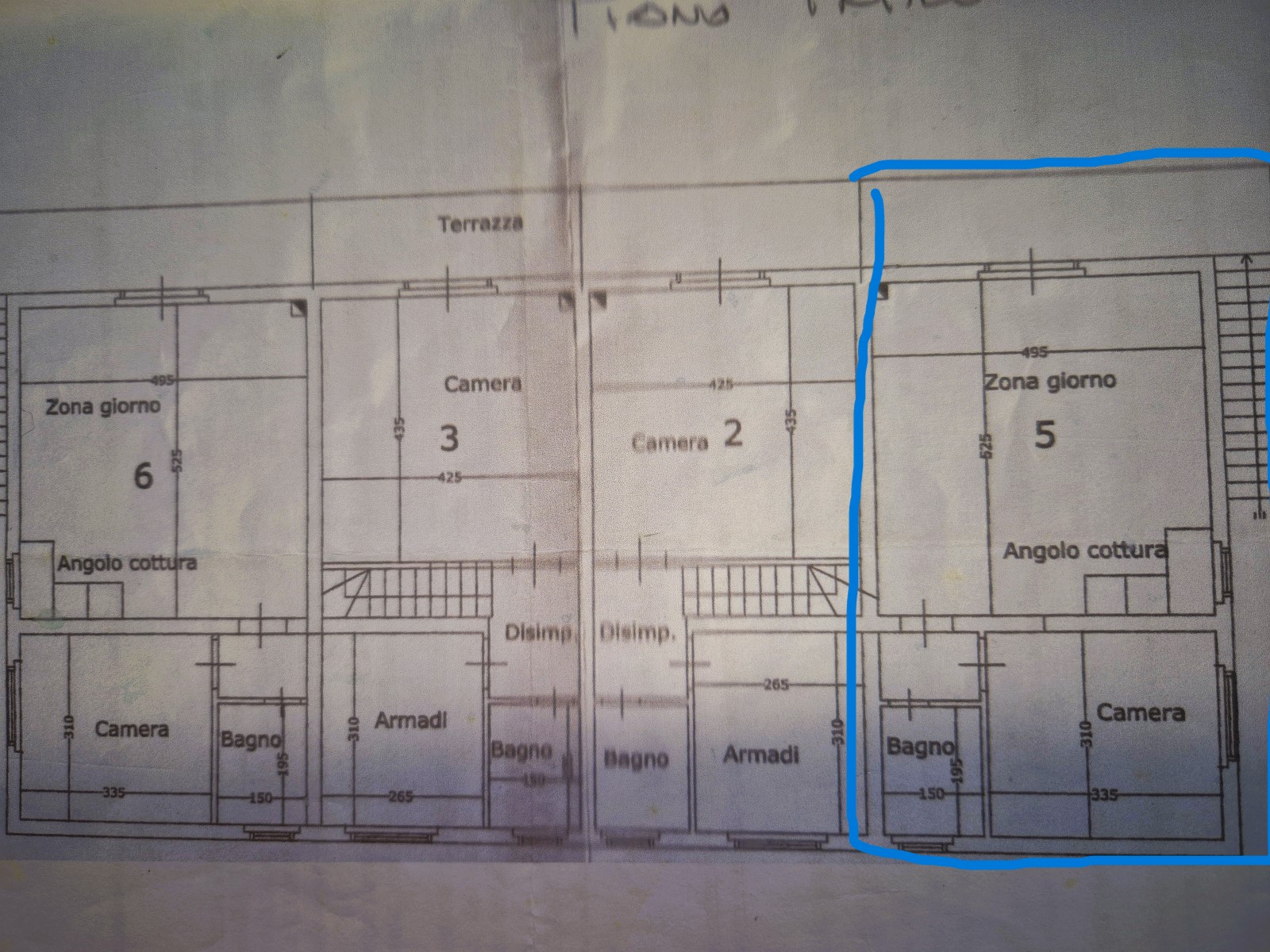 House in Careggine - view 1