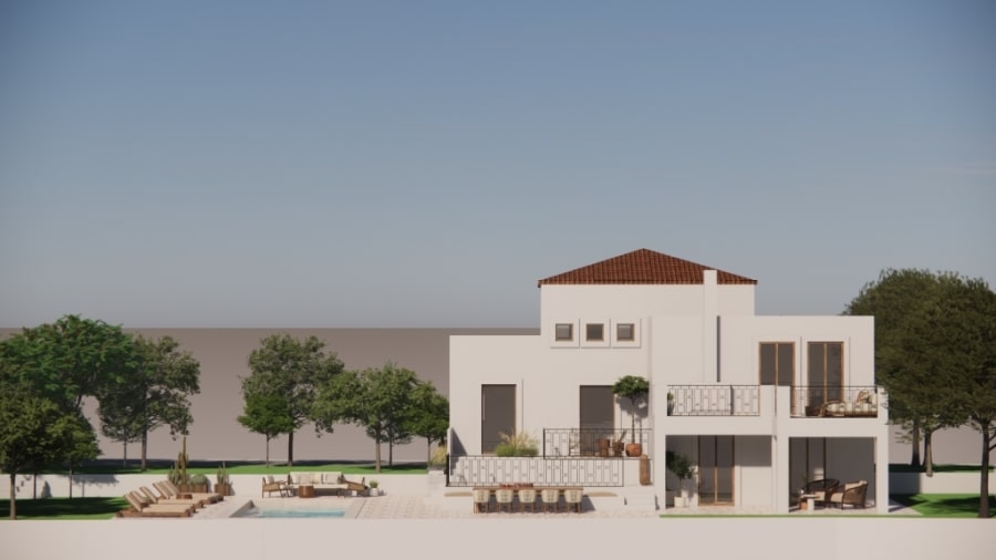 House in Roussospiti - view 1