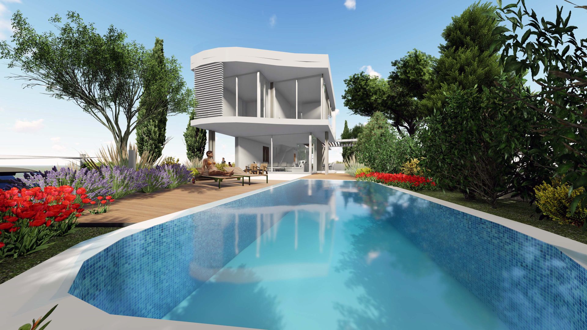 House in Chlorakas - view 1