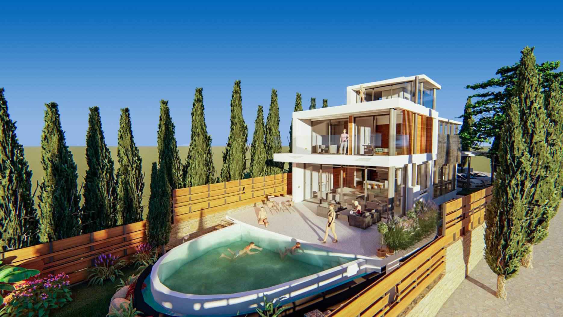 House in Chlorakas - view 1
