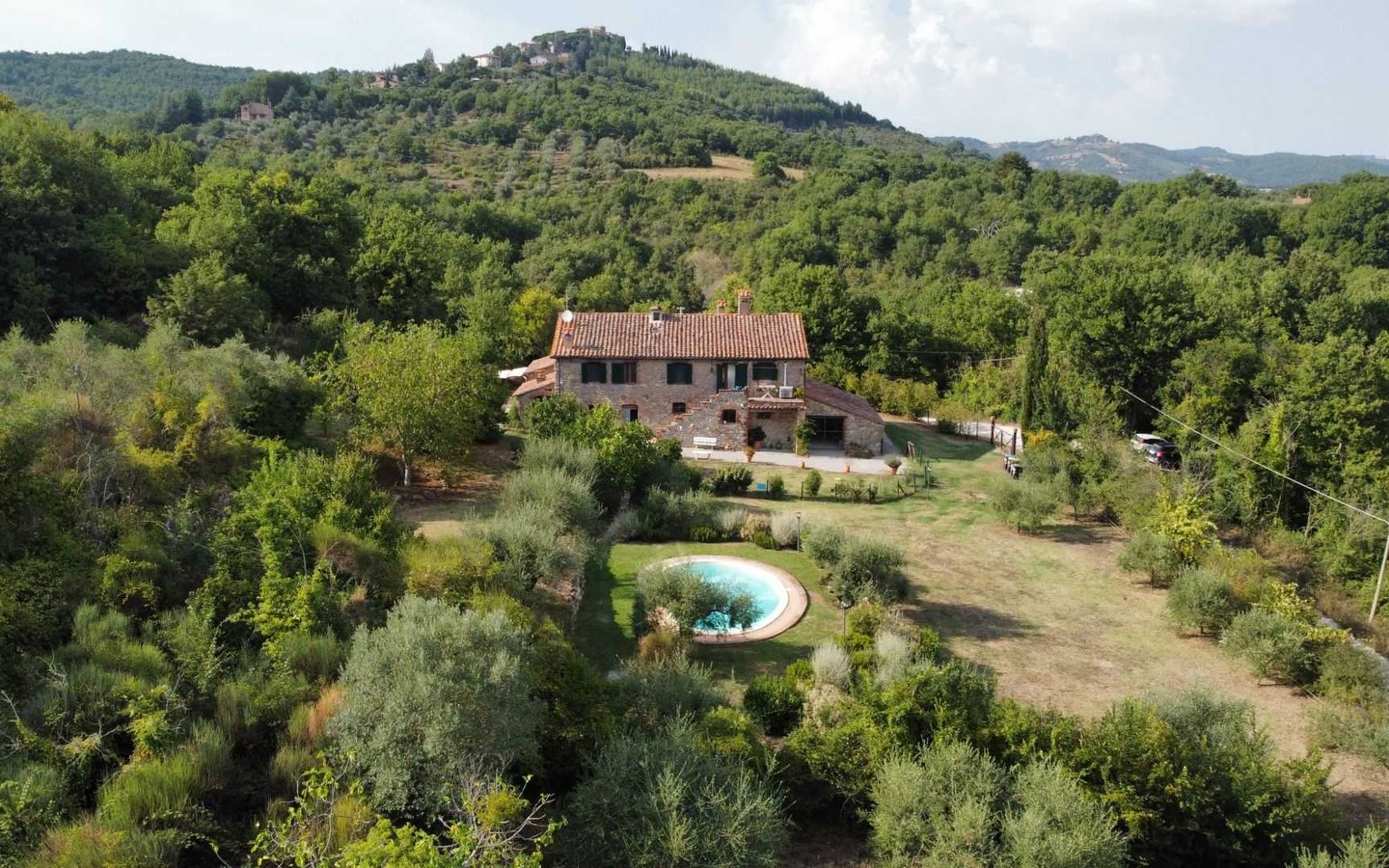 House in Montegabbione - view 1