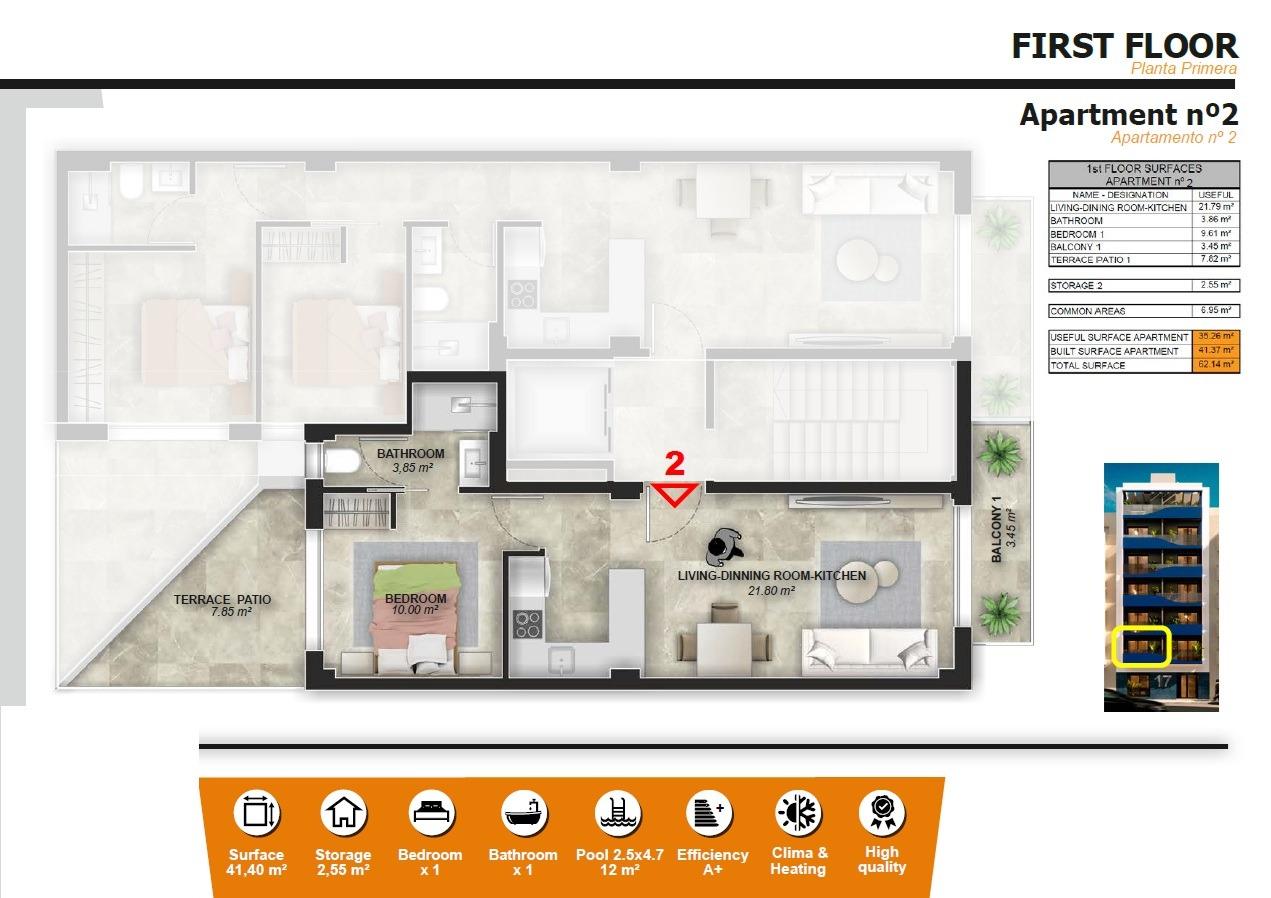 Apartment in Torrevieja - view 1