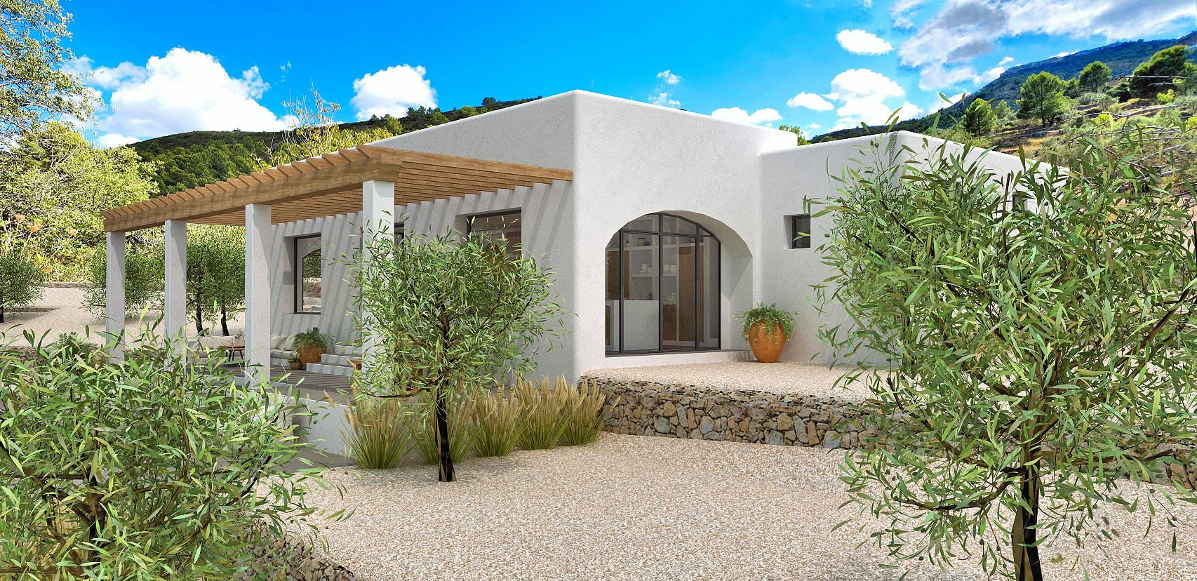 Villa in Jalon - view 1