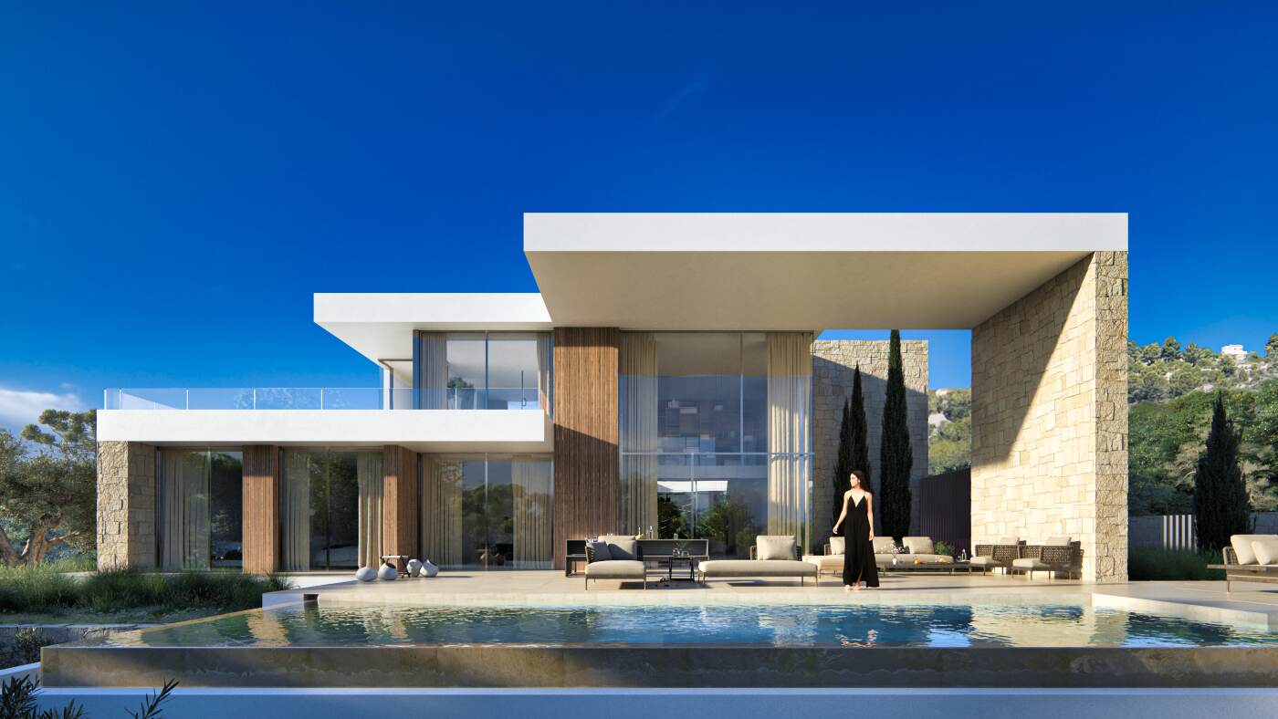 Villa in Moraira - view 1