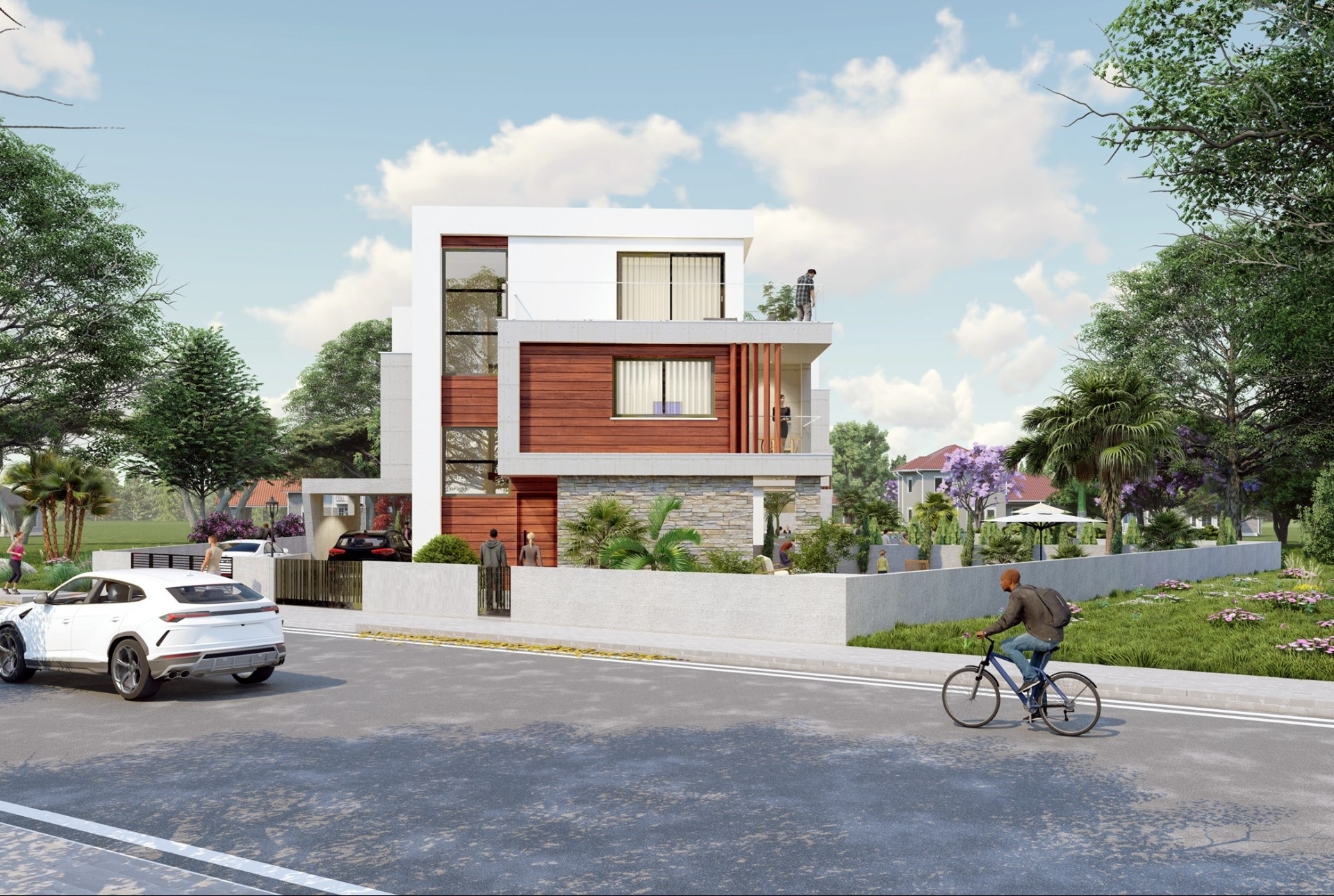 House in Agios Tychon - view 1
