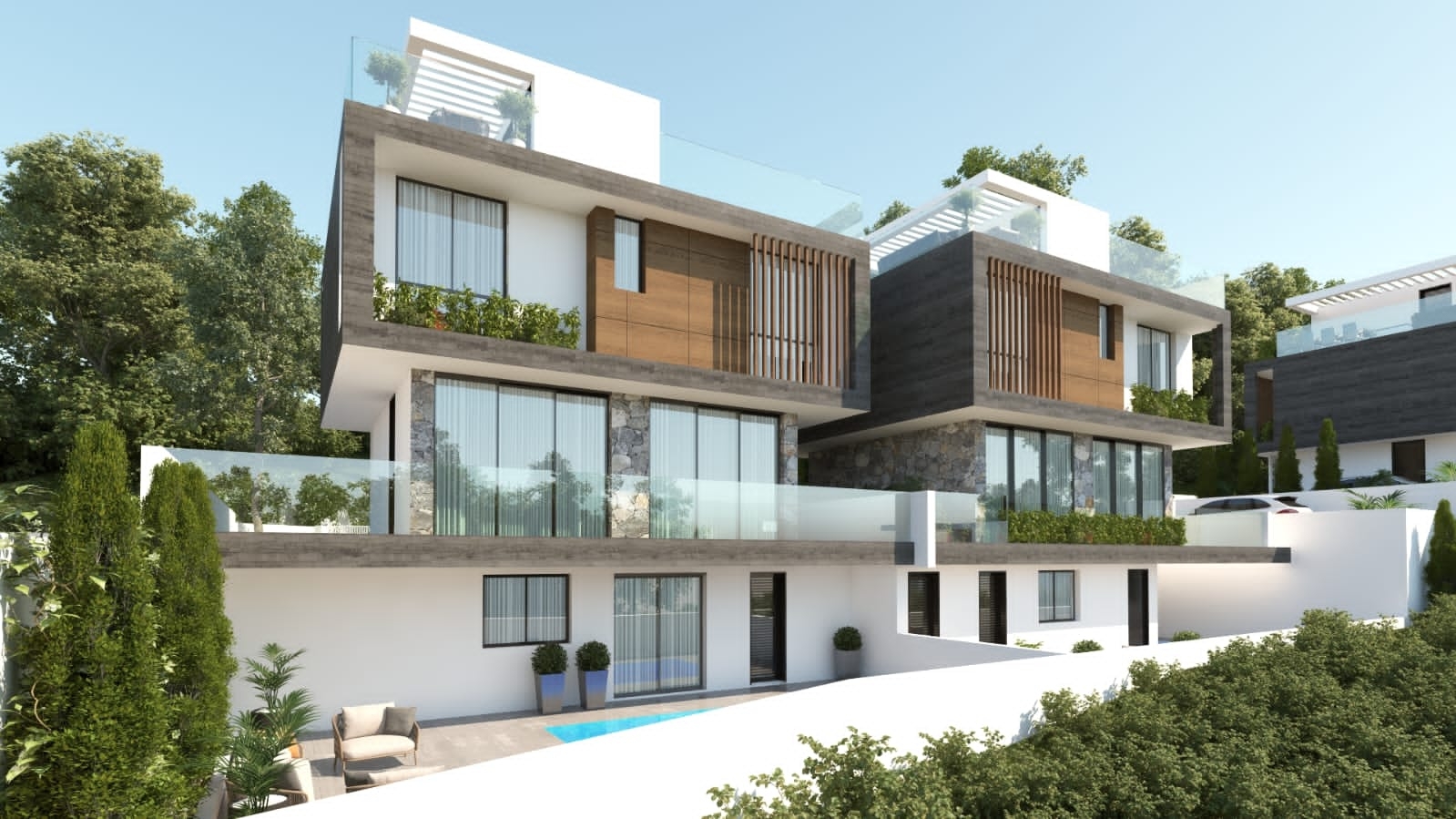 House in Moni - view 1