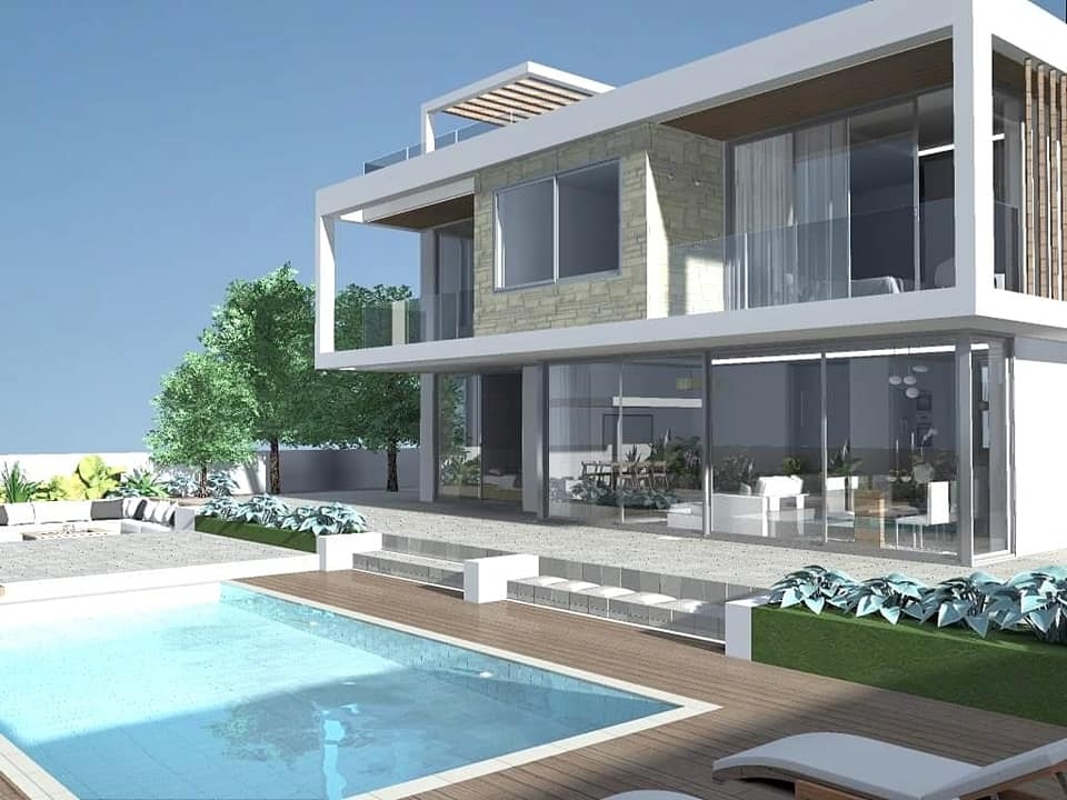 House in Pegeia - view 1