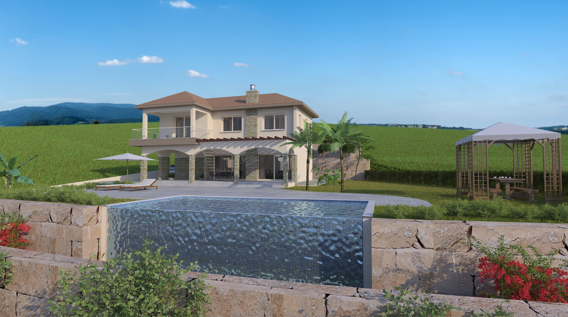 House in Foinikaria - view 1