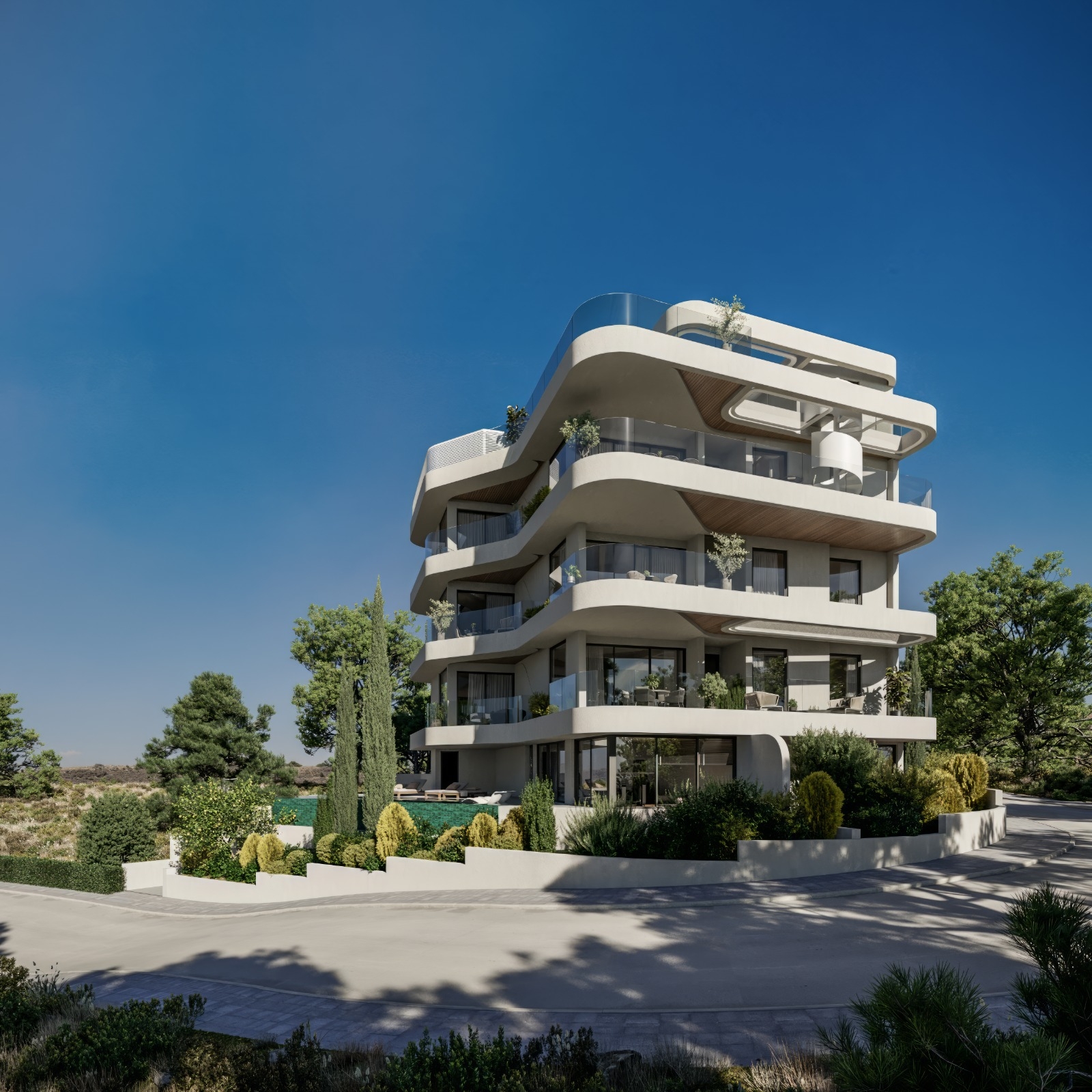 House in Ayios Athanasios (quarter) - view 1