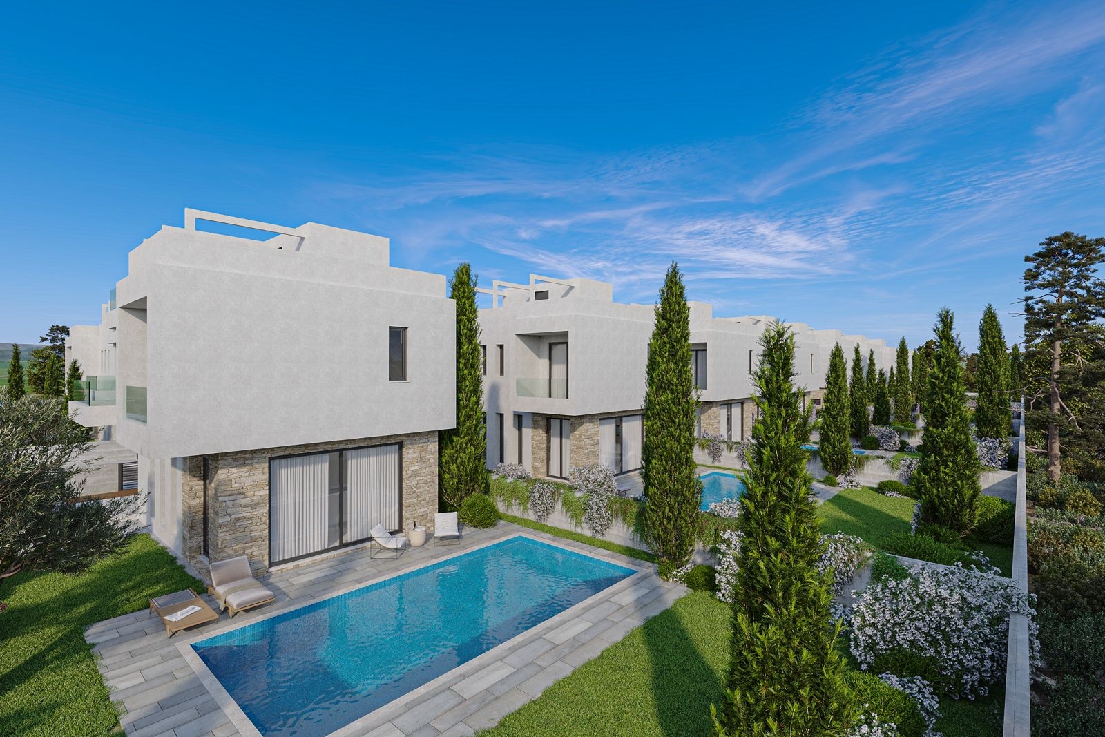 House in Agia Marina - view 1