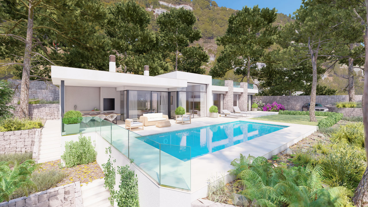 Villa in Calp - view 1