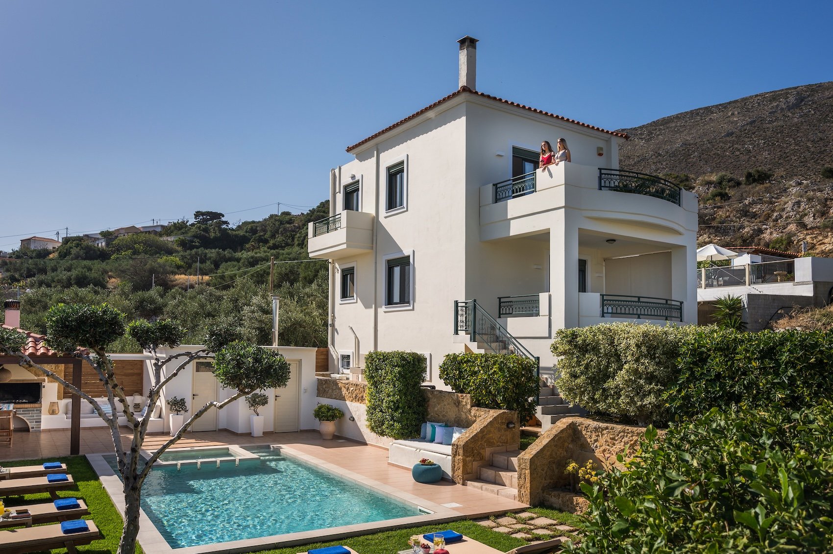 Villa in Afrata - view 1