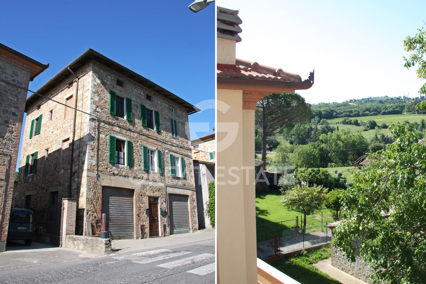 House in Cetona - view 1