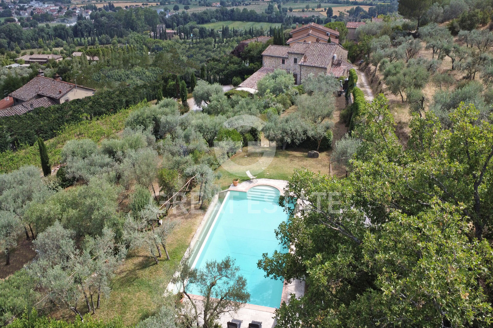 House in Cortona - view 1