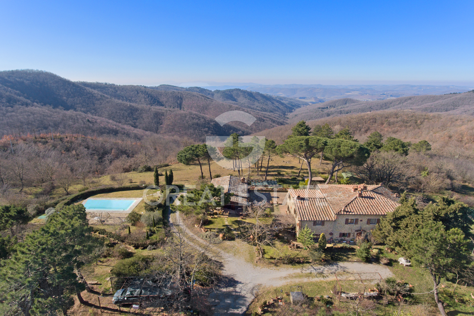 House in Gaiole in Chianti - view 1