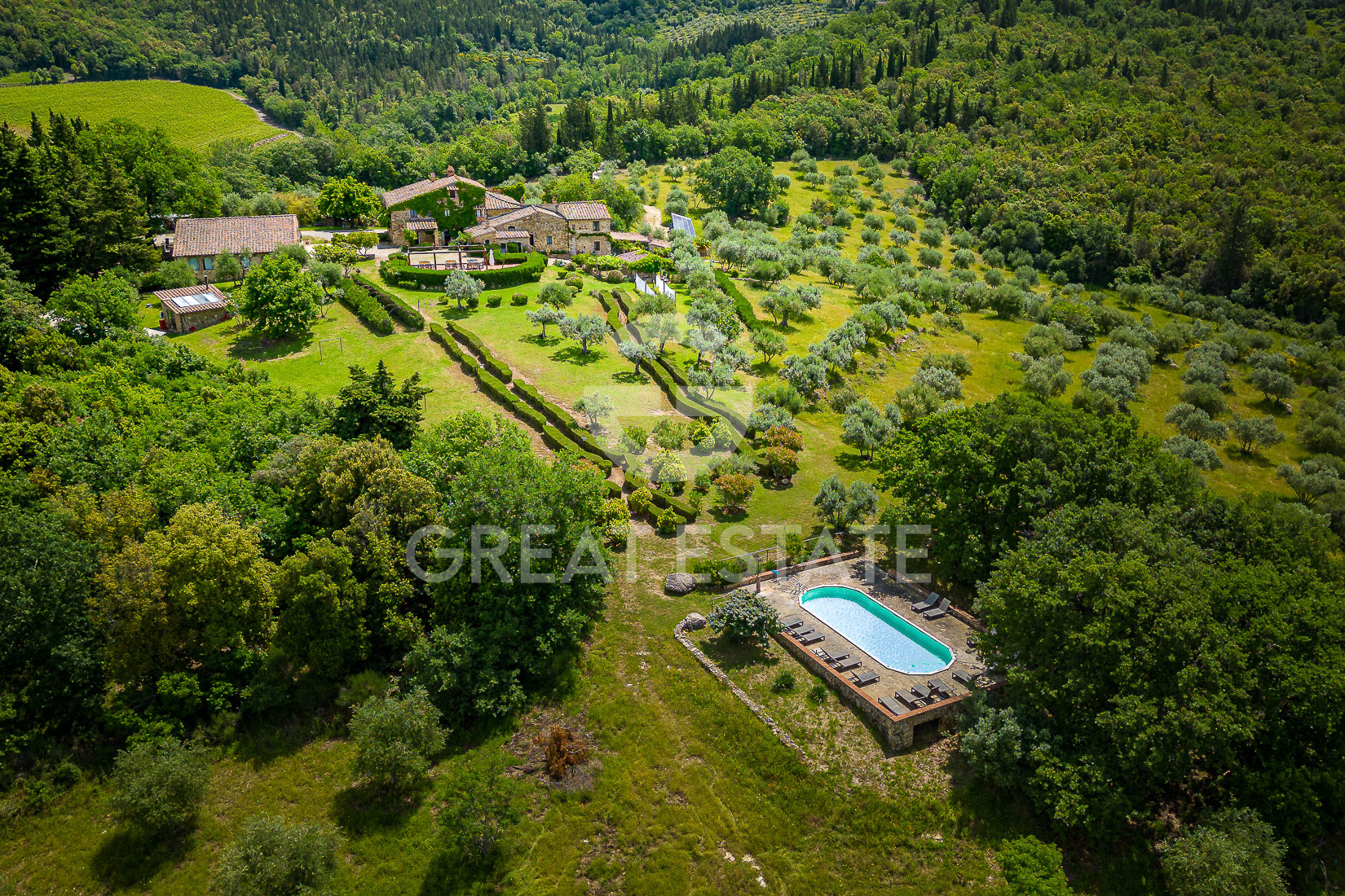 House in Tignano - view 1
