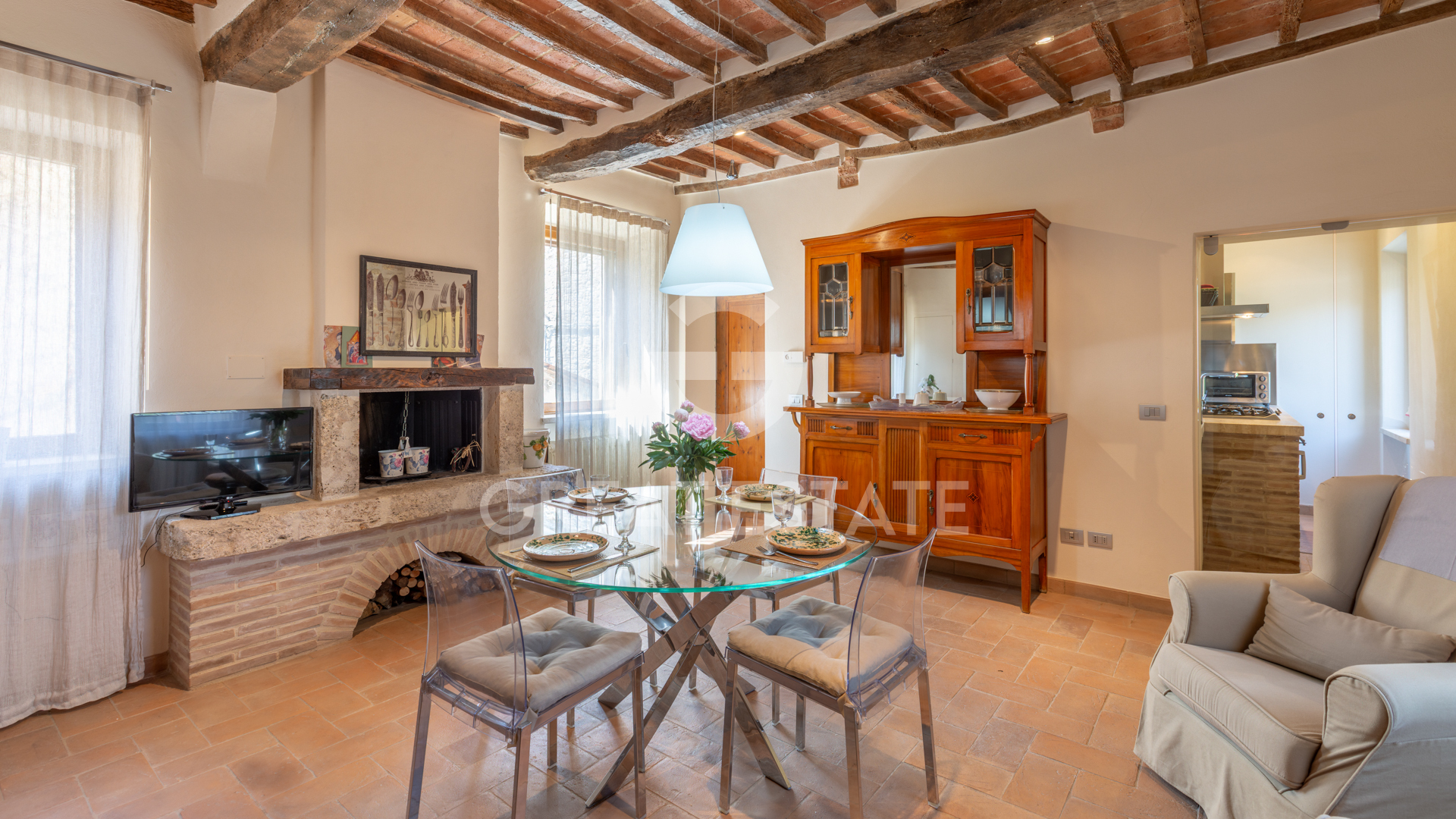 House in Cetona - view 1