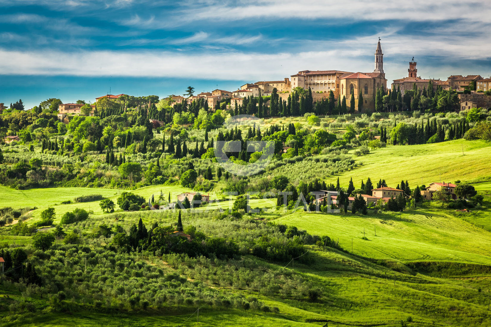 House in Pienza - view 1
