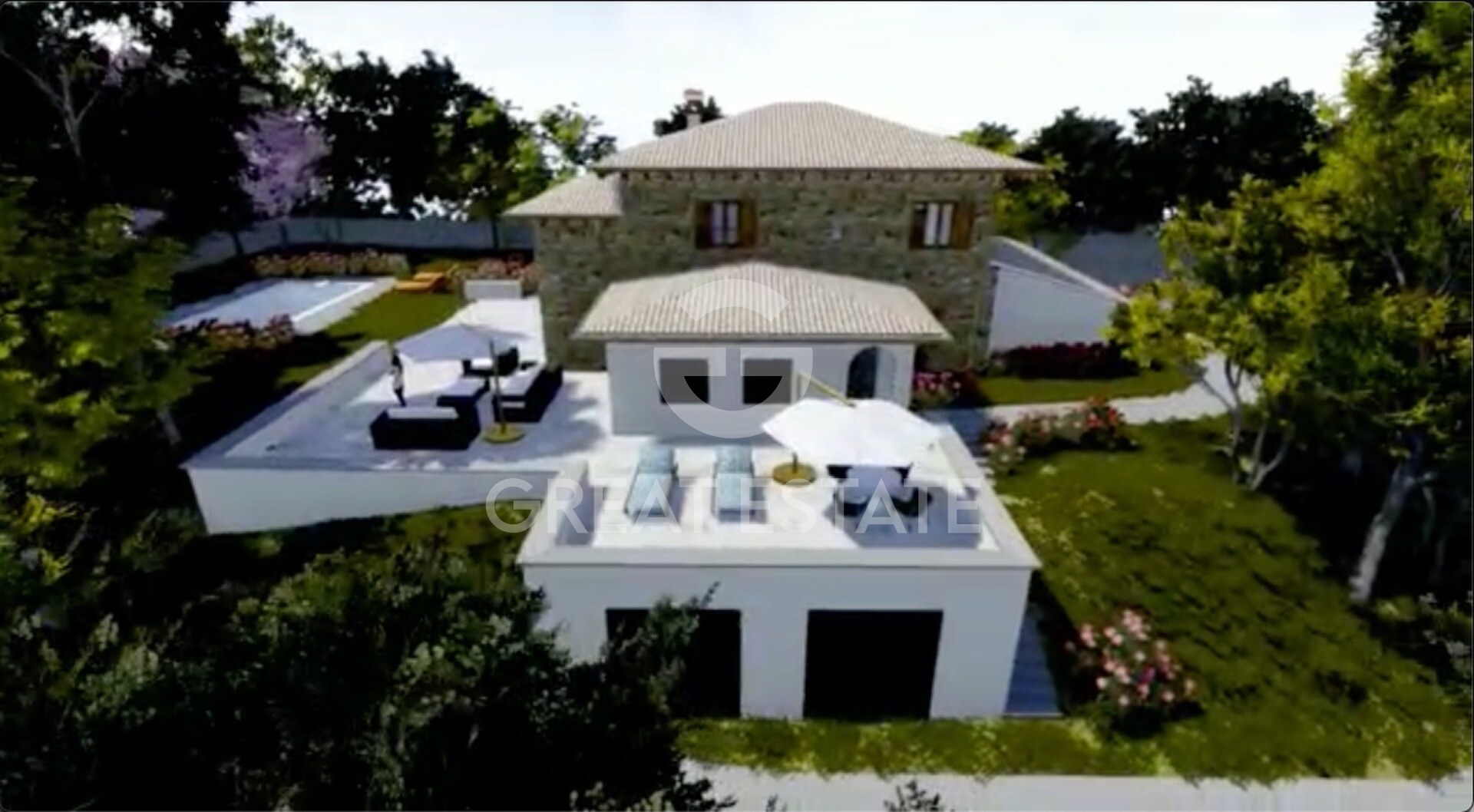 House in Montalcino - view 1