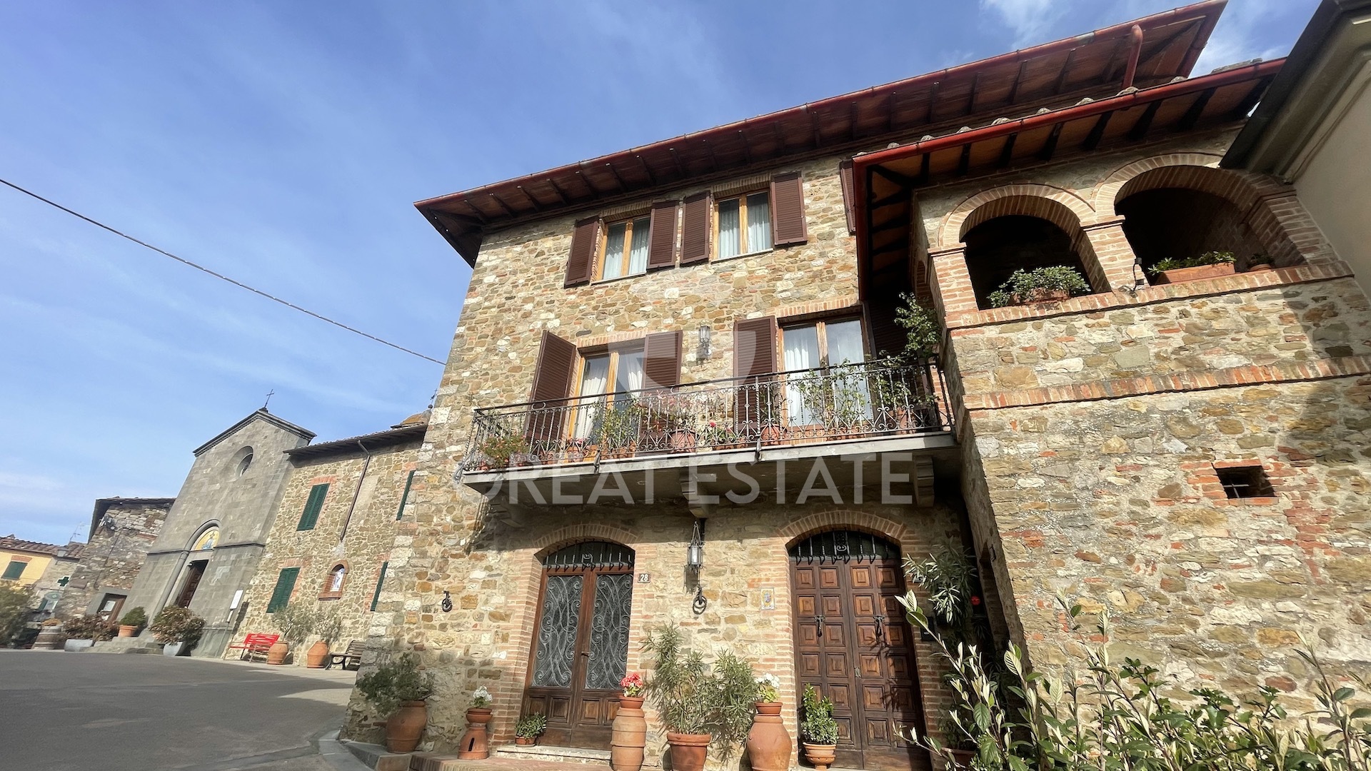 House in Castelnuovo Berardenga - view 1