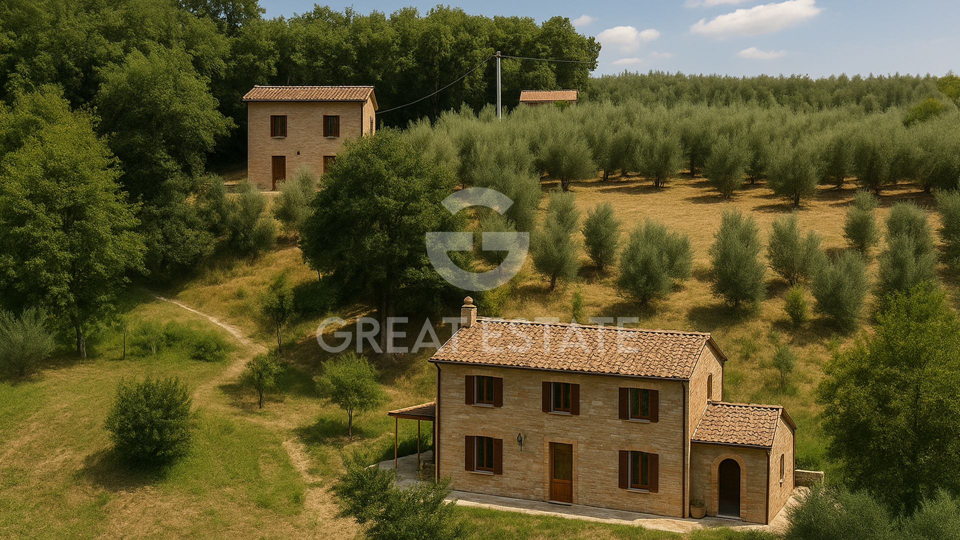 House in Montepulciano - view 1