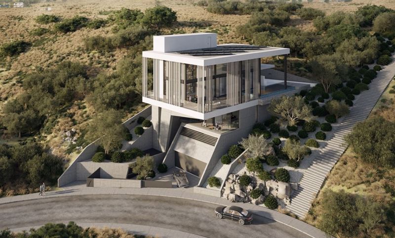 Villa in Paniotis - view 1