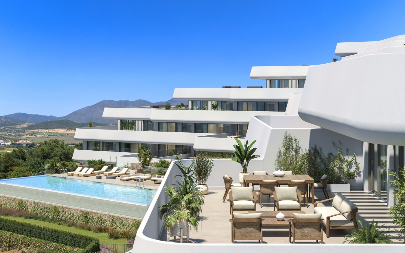 Penthouse in Casares - view 1