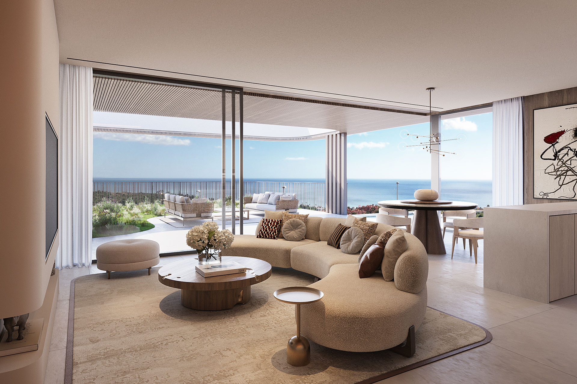 Penthouse in Casares - view 1