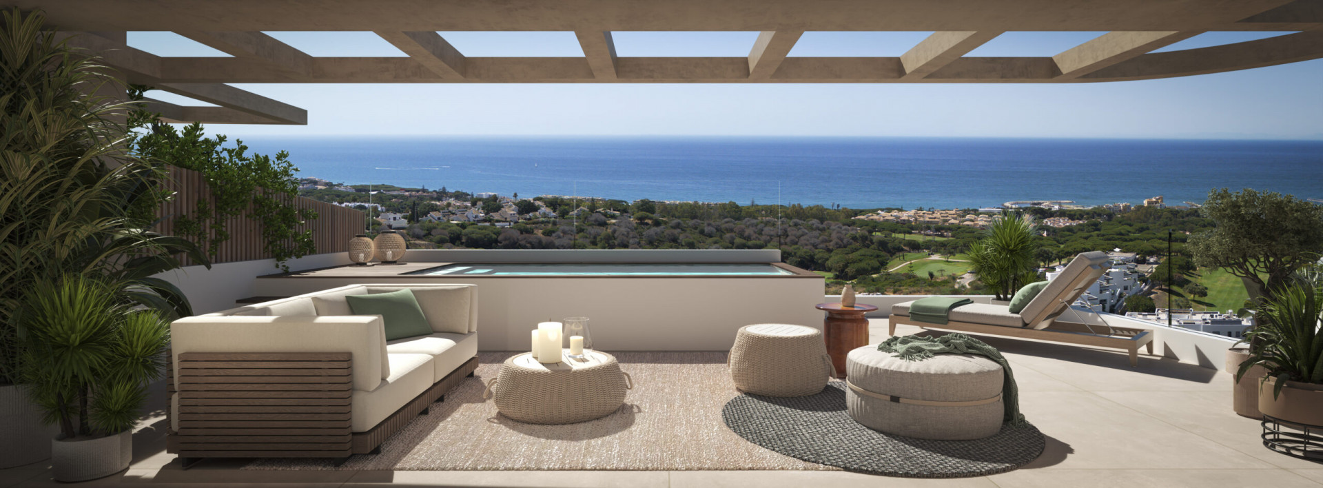 Penthouse in Artola - view 1