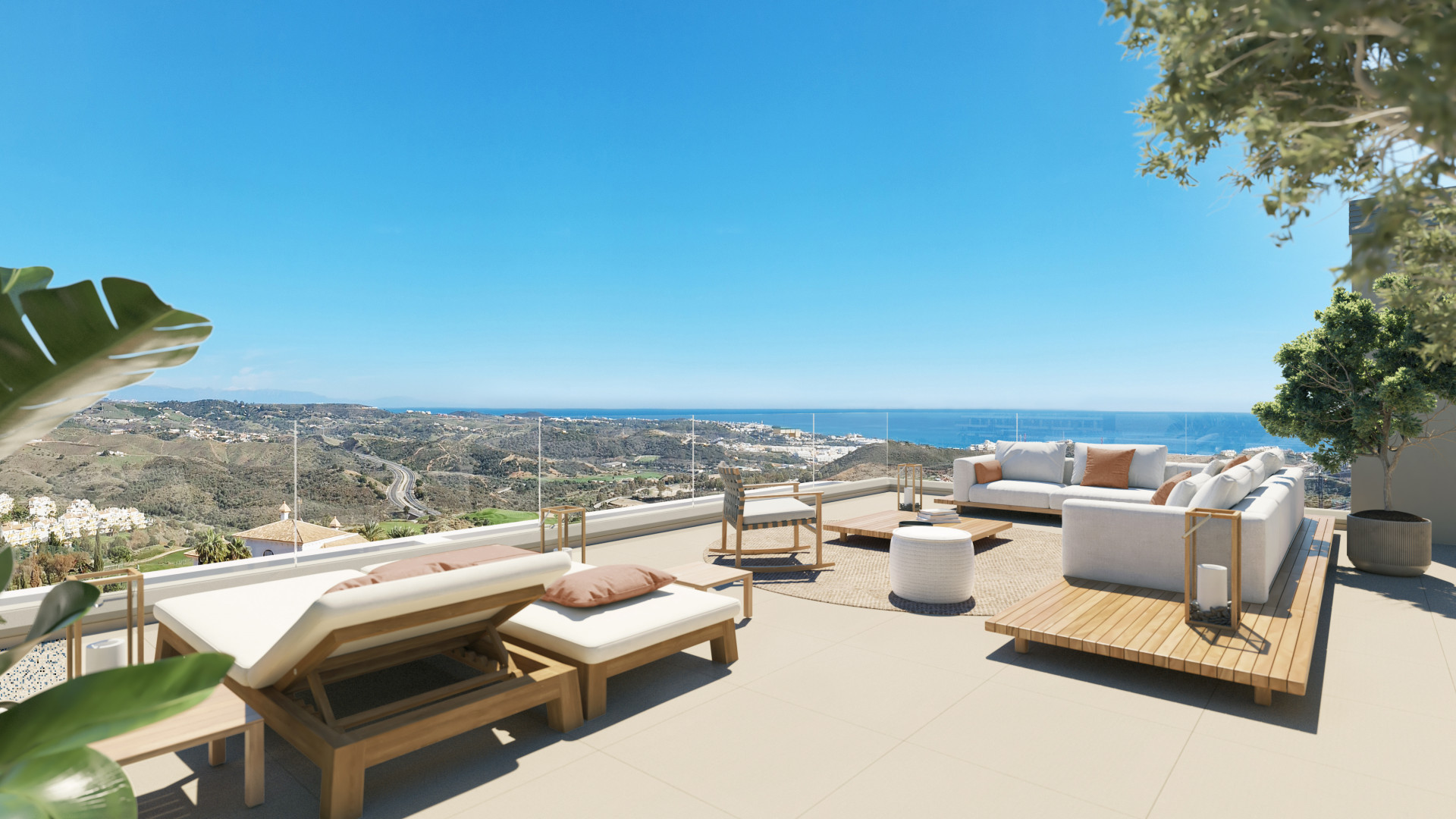 Penthouse in Calla de Mijas - view 1