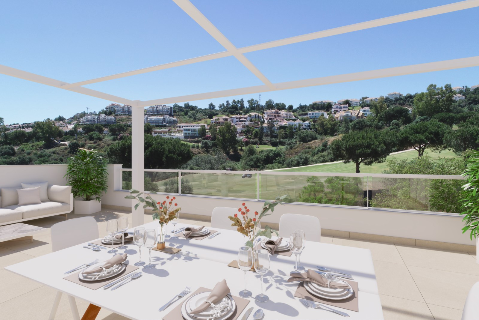Penthouse in Calla de Mijas - view 1