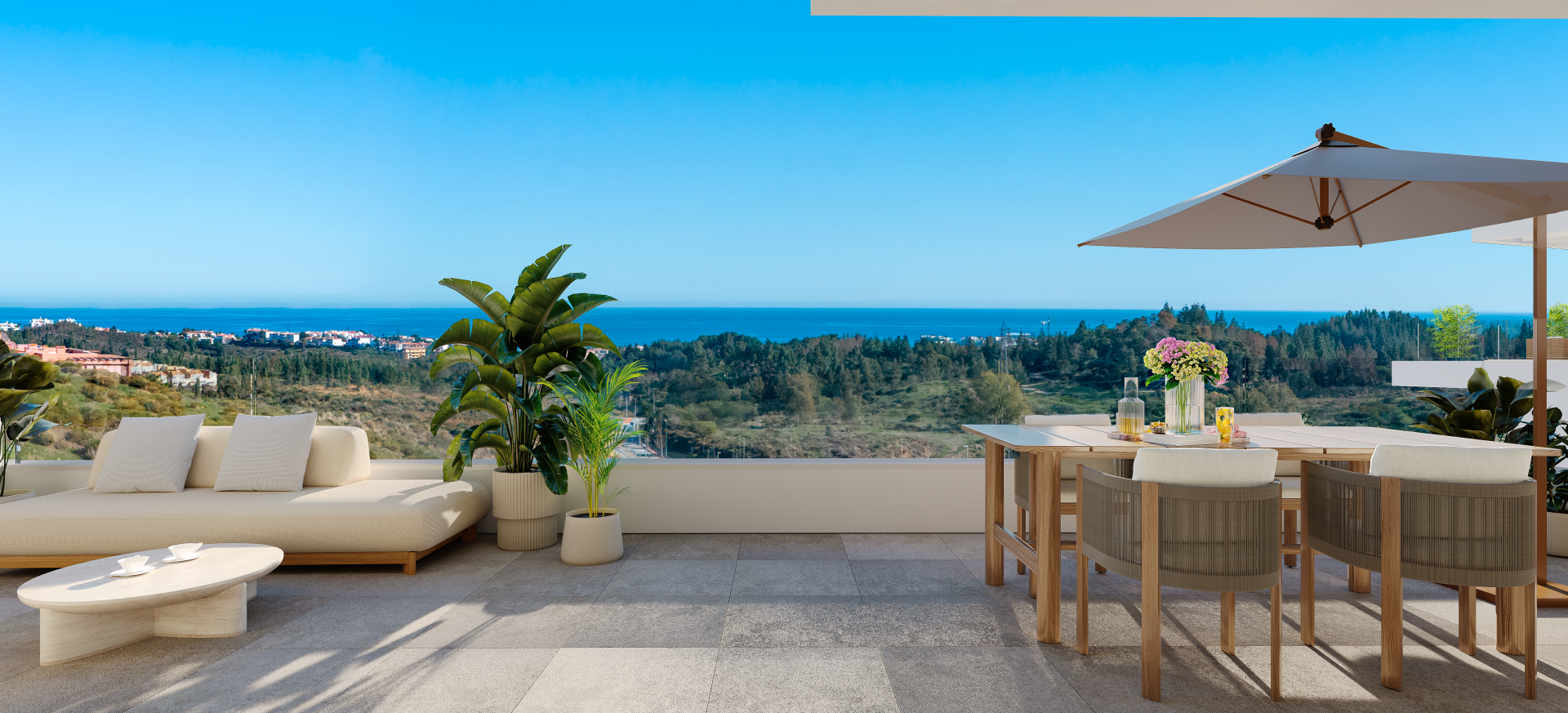 Penthouse in Malaga - view 1