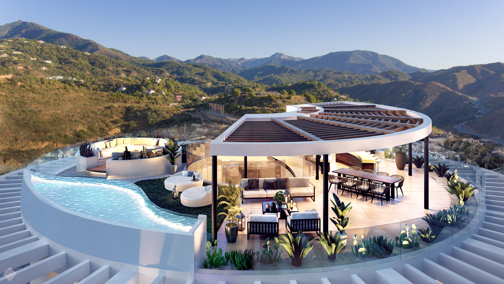 Penthouse in Malaga - view 1