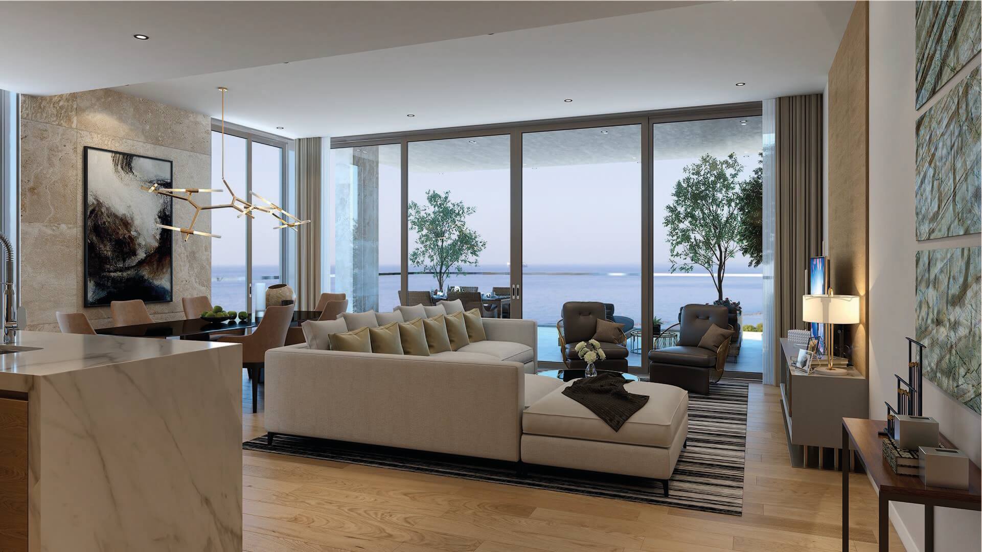 Apartment in Agios Tychon - view 1