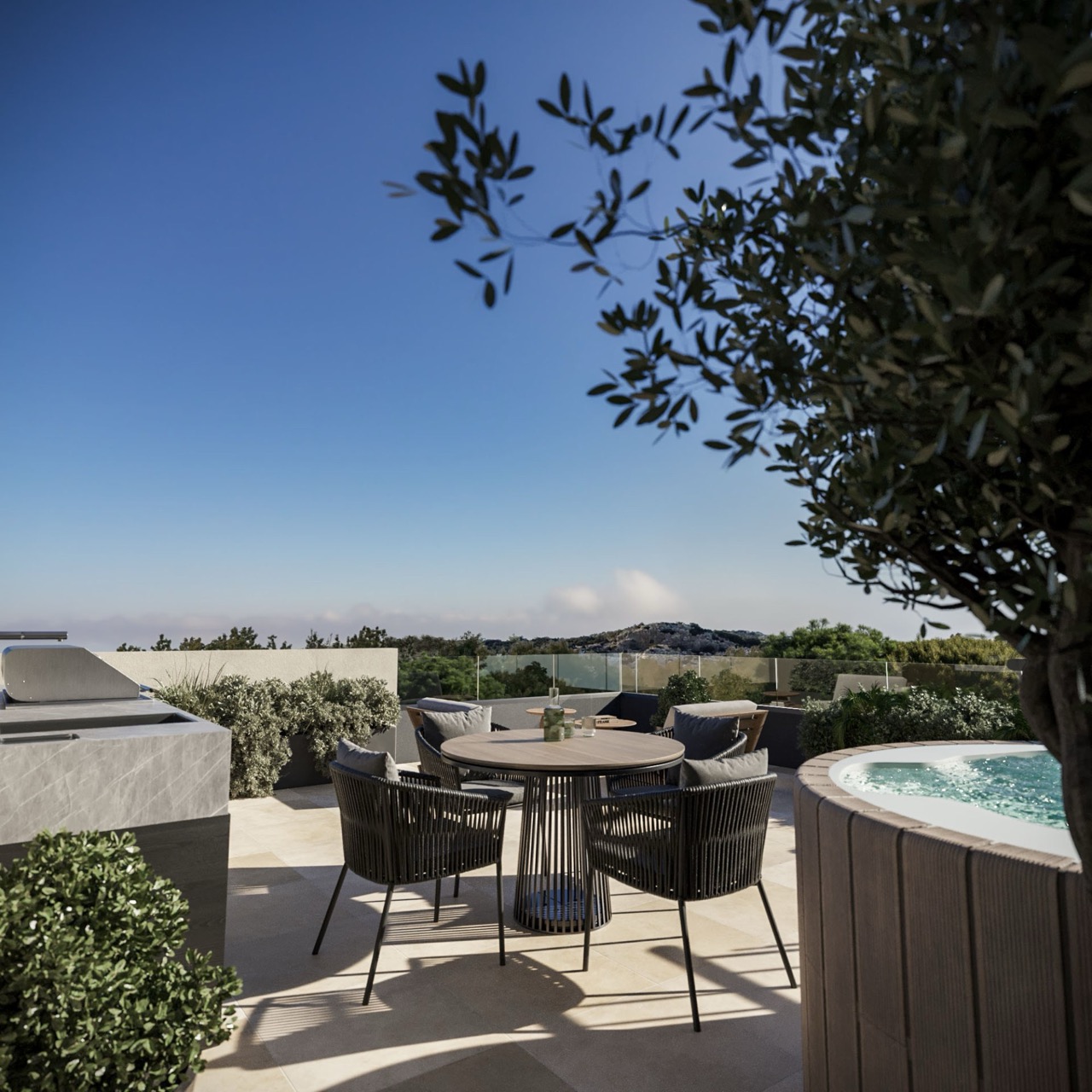 Penthouse in Oroklini - view 1