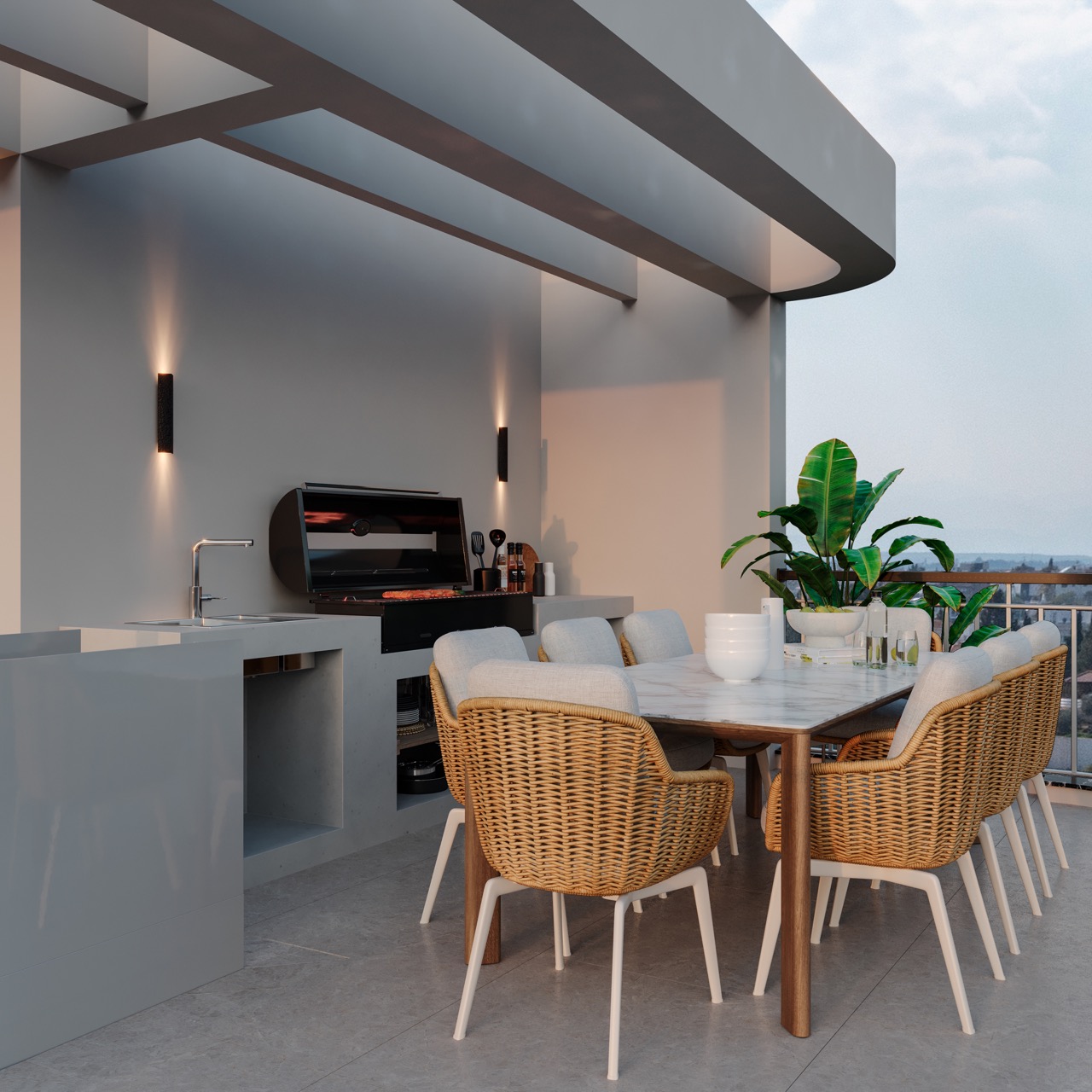 Penthouse in Egkomi - view 1