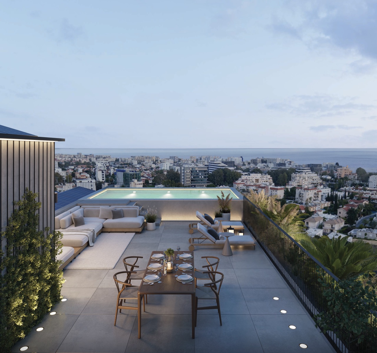 Penthouse in Germasogeia River - view 1