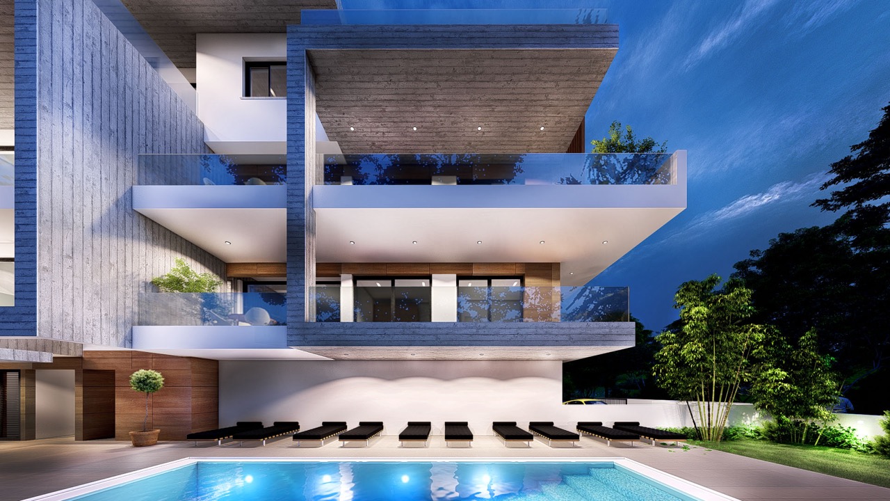 Penthouse in Germasogeia River - view 1