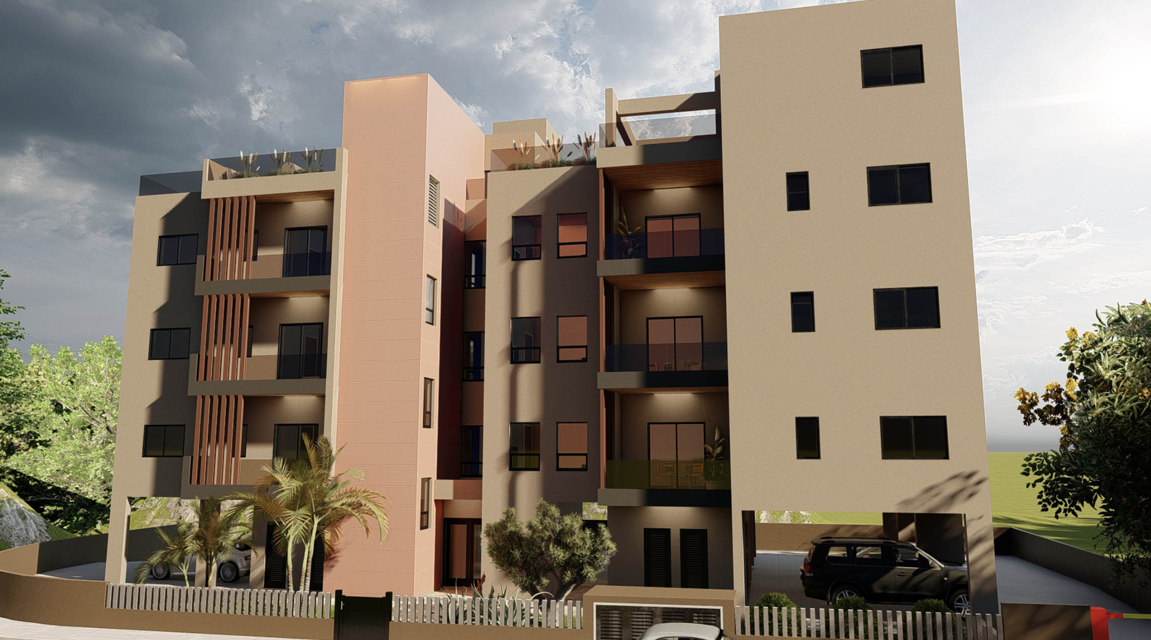 Penthouse in Panagia Evangelistria (Polemidhia) - view 1