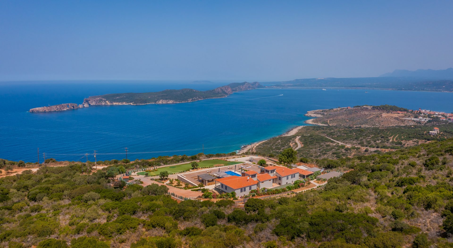 Villa in Pilos - view 1