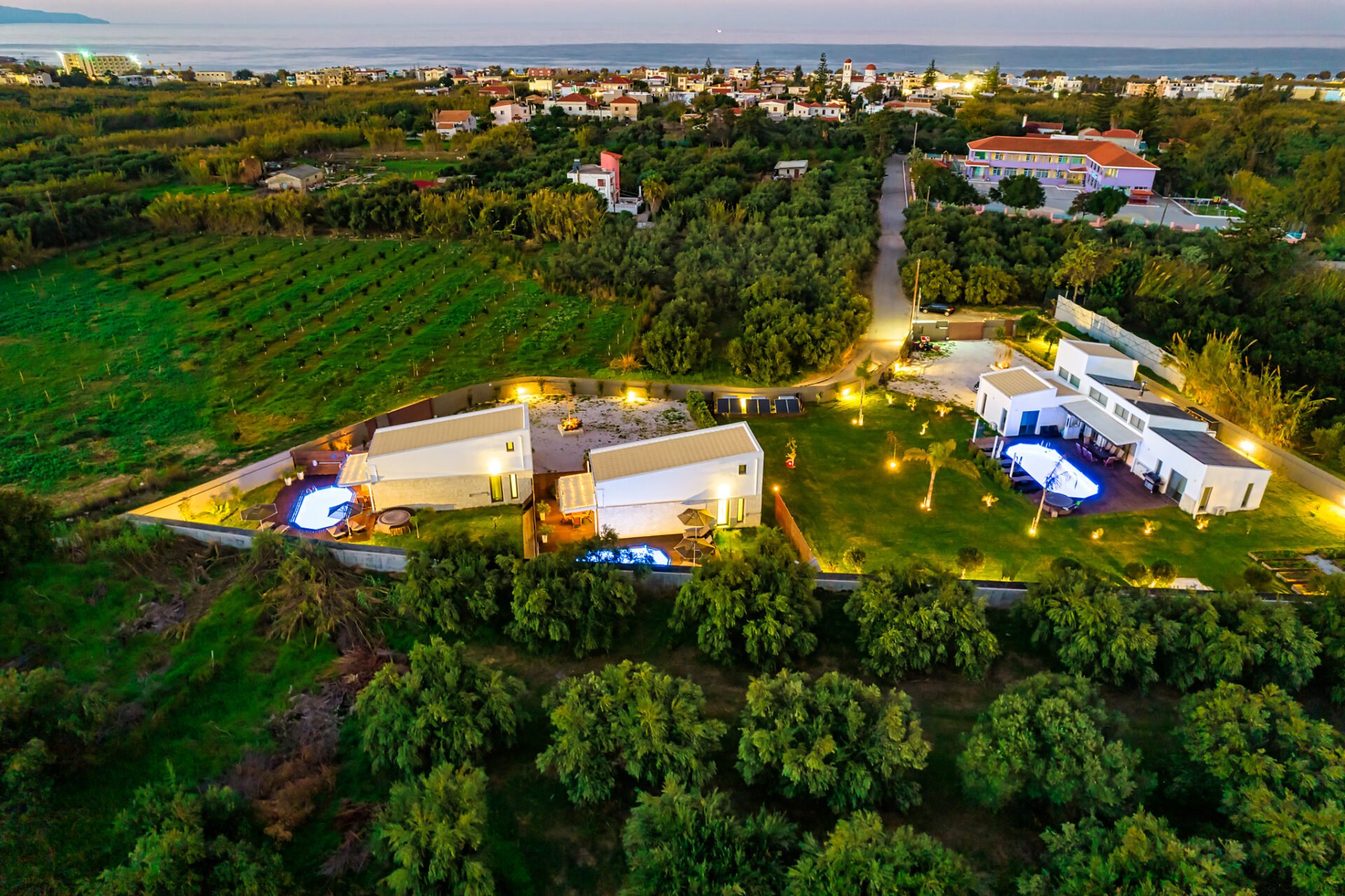 Villa in Maleme - view 1