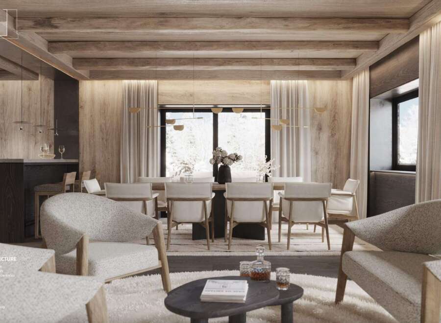 Chalet in Megeve - view 1