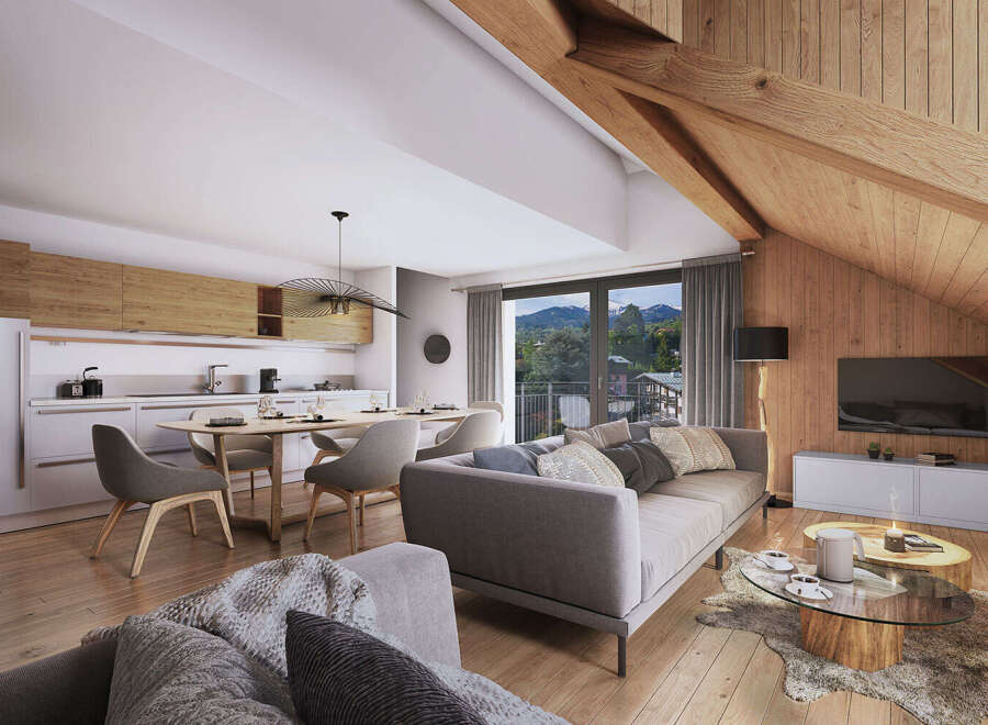 Apartment in Saint-Gervais-les-Bains - view 1