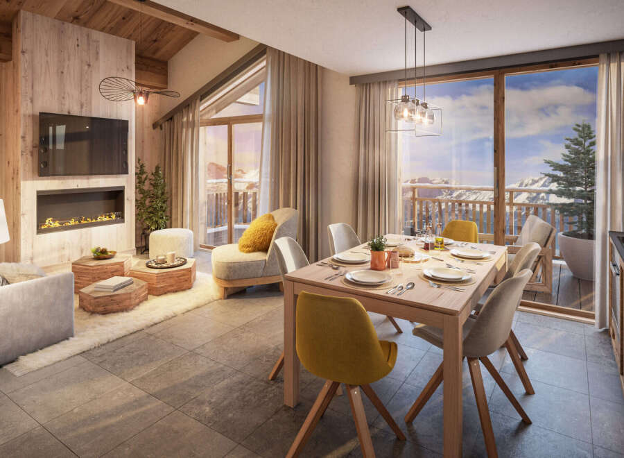 Apartment in Huez - view 1