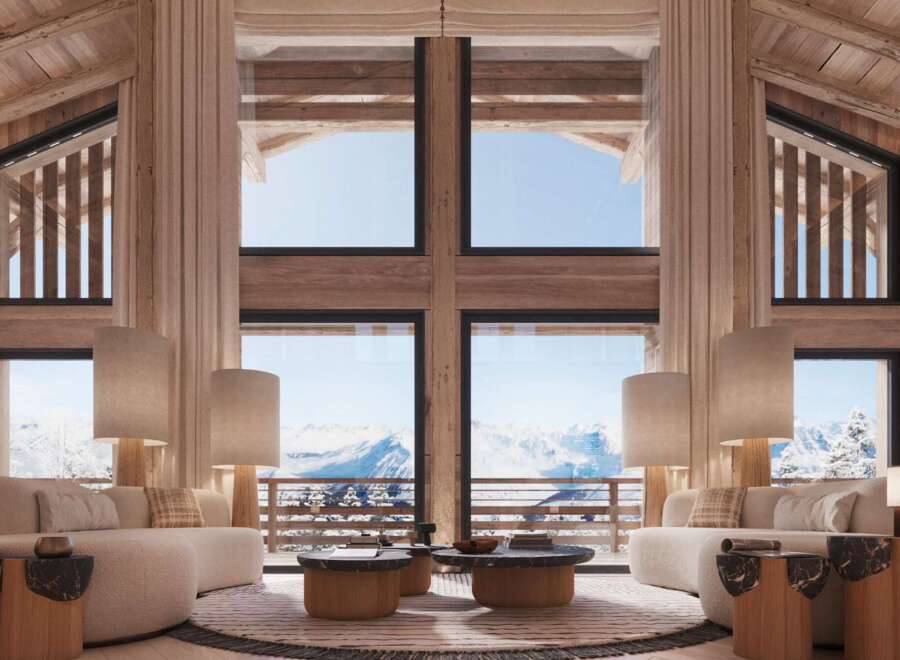 Chalet in Megeve - view 1