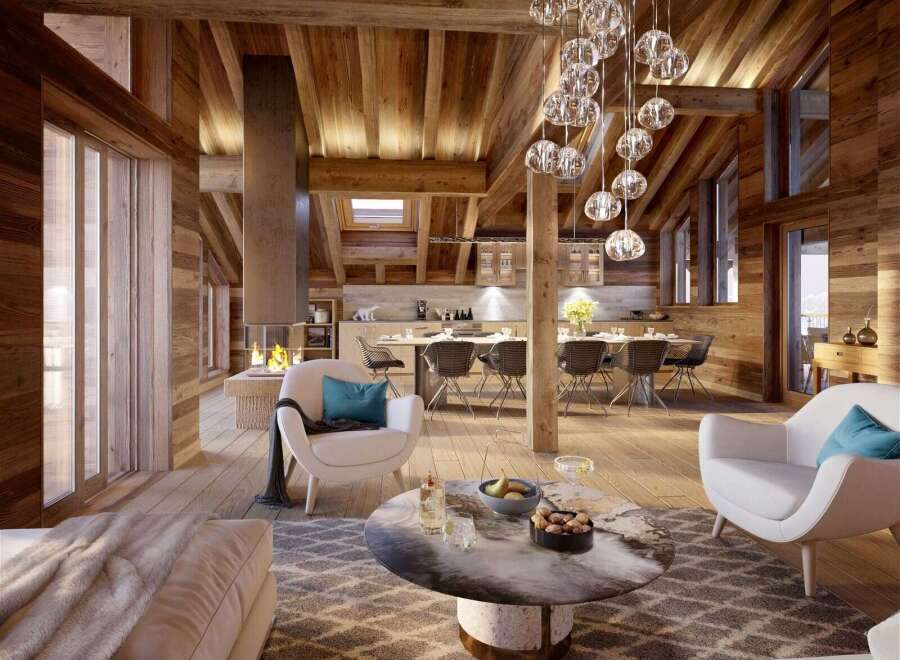Chalet in Meribel - view 1